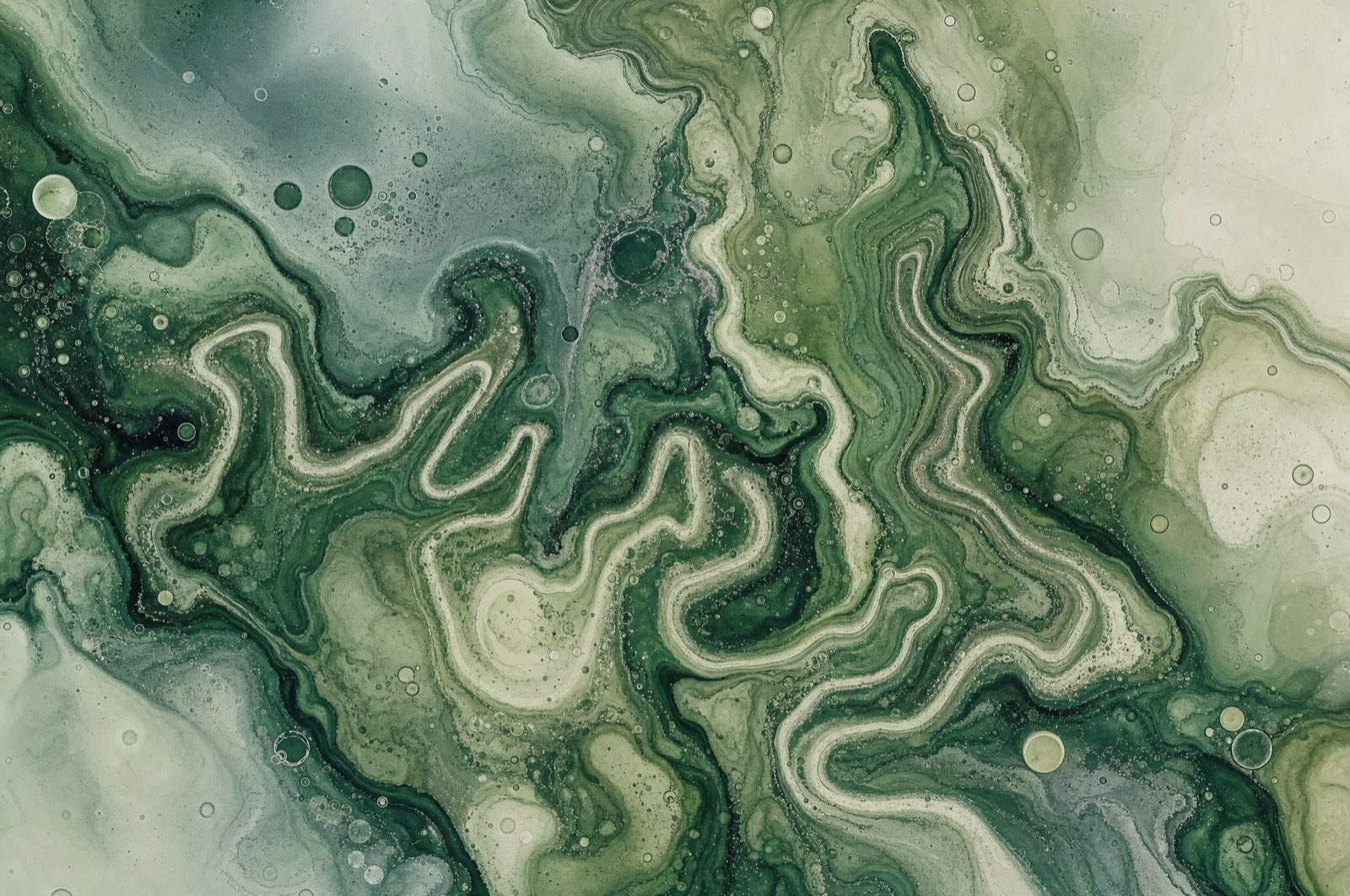 Sa Calobra rendered as ink dispersion, 26 switchbacks read as flow and sediment