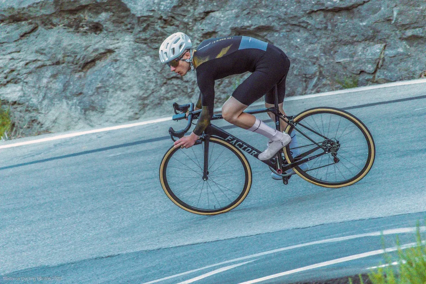 Riding the climb